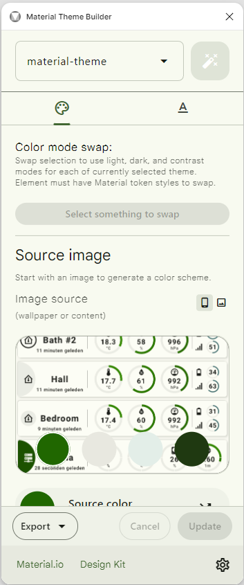 Figma Material Theme Builder Select Image Light